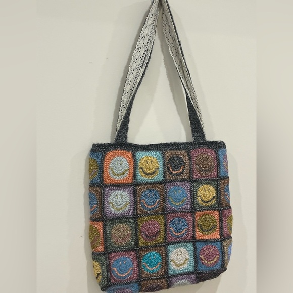 Crochet  Tote Bag - Picture 3 of 9